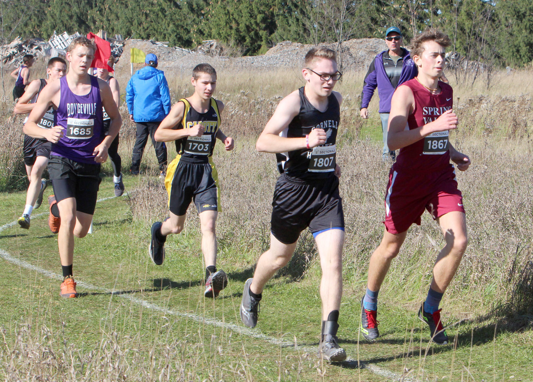 Division 3 Cross Country Sectionals in Boyceville 10-26-19